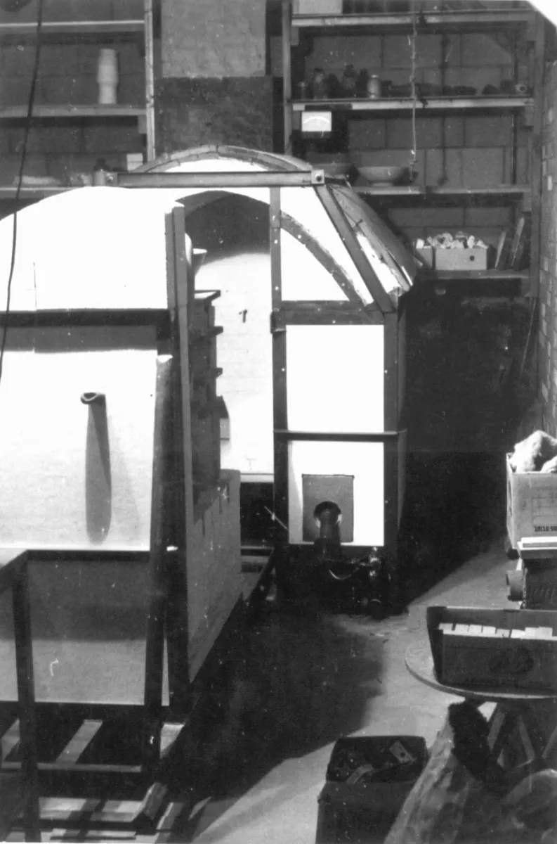 Lindoe gas kiln - Ready to fire