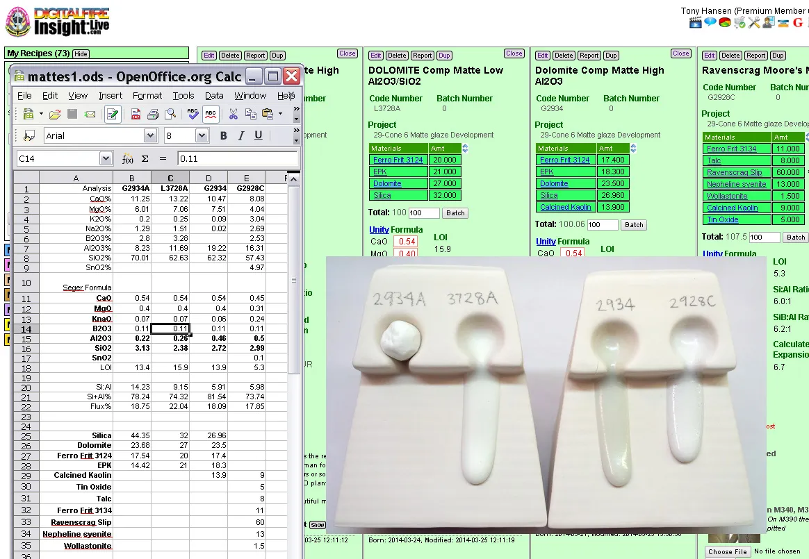 Exporting insight-live recipes to a CSV file