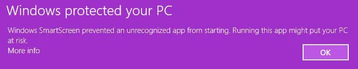 Windows SmartScreen issue with Digitalfire Insight