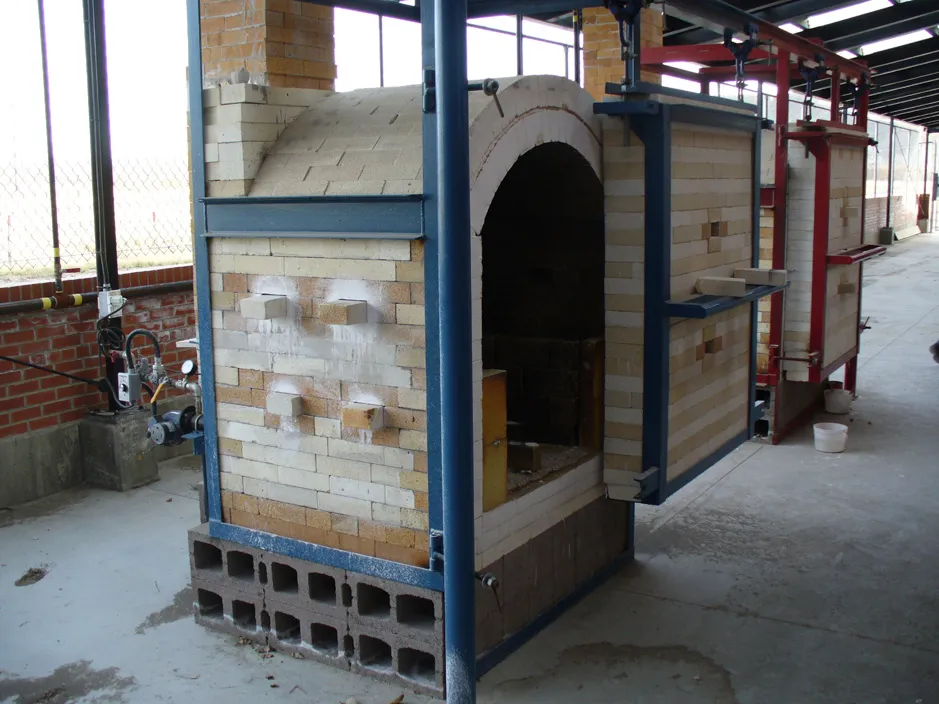 Soda and salt kilns at the Medalta International Artists in Residence