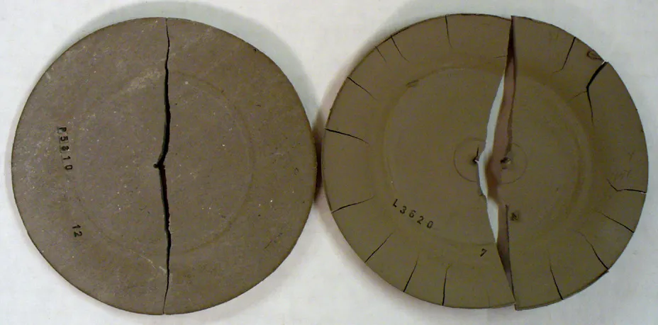 Particle size drastically affects drying performance
