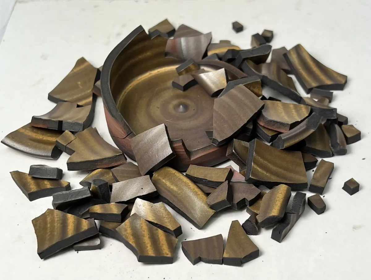Black coring failed cup