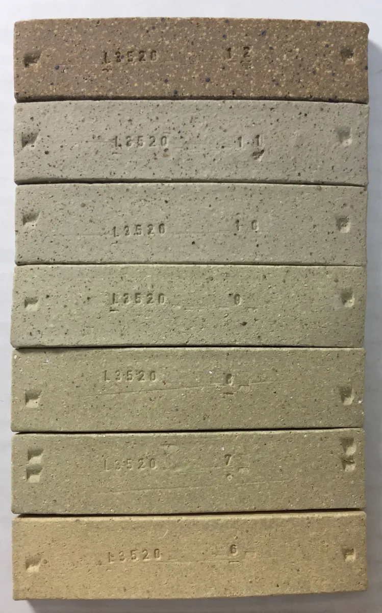 Lincoln 60 Fireclay test bars