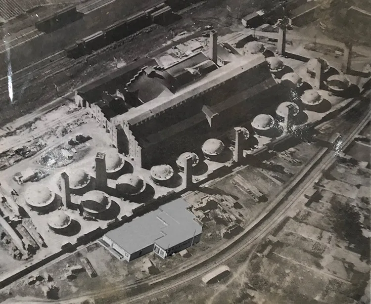 100 years ago, the Plainsman Clays plant would have been a small outbuilding at ACP