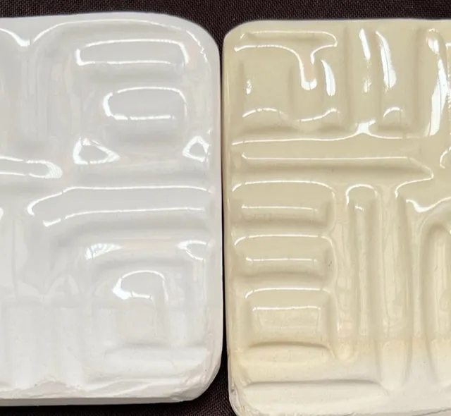 Porcelain clear glaze at cone 04
