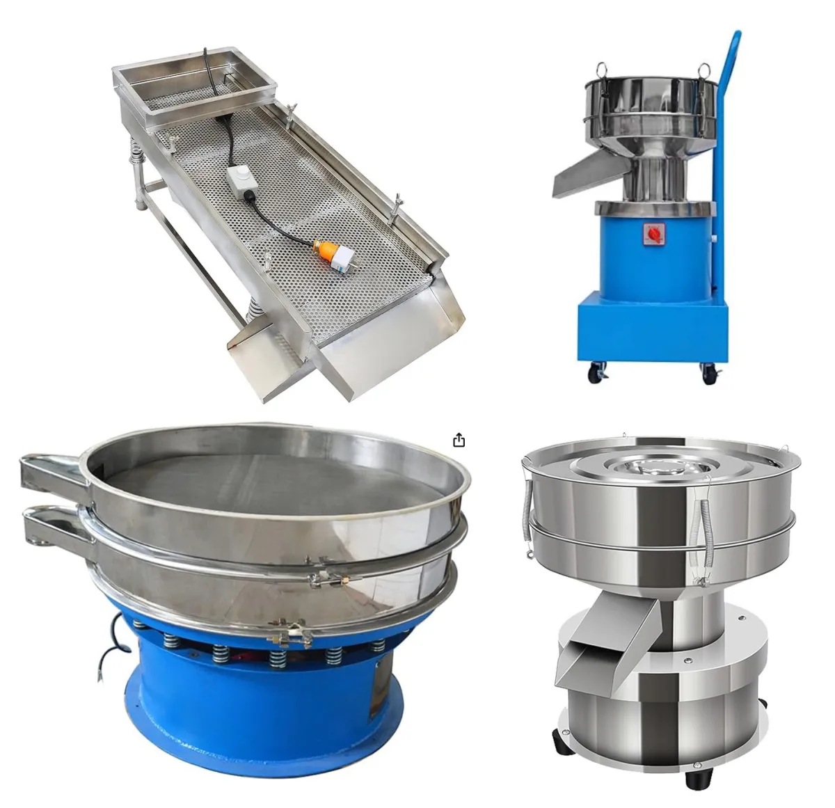 Small vibrating sieve shakers