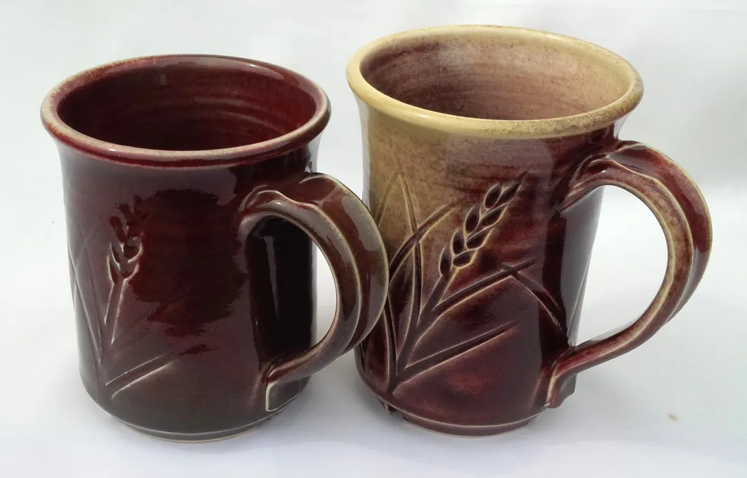 Messing up the firing of a copper red glaze