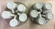 Drying cracks in mugs