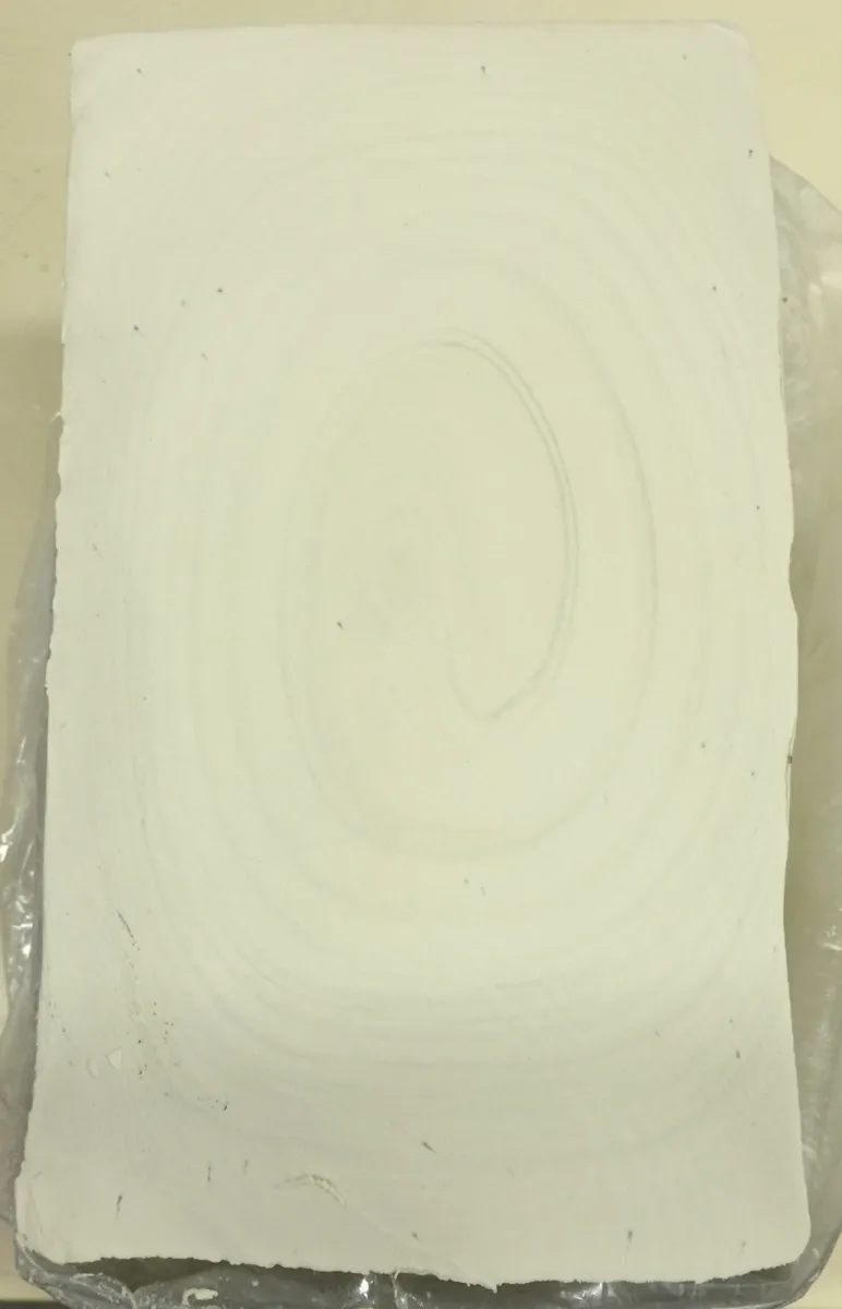 Discoloration as porcelain ages