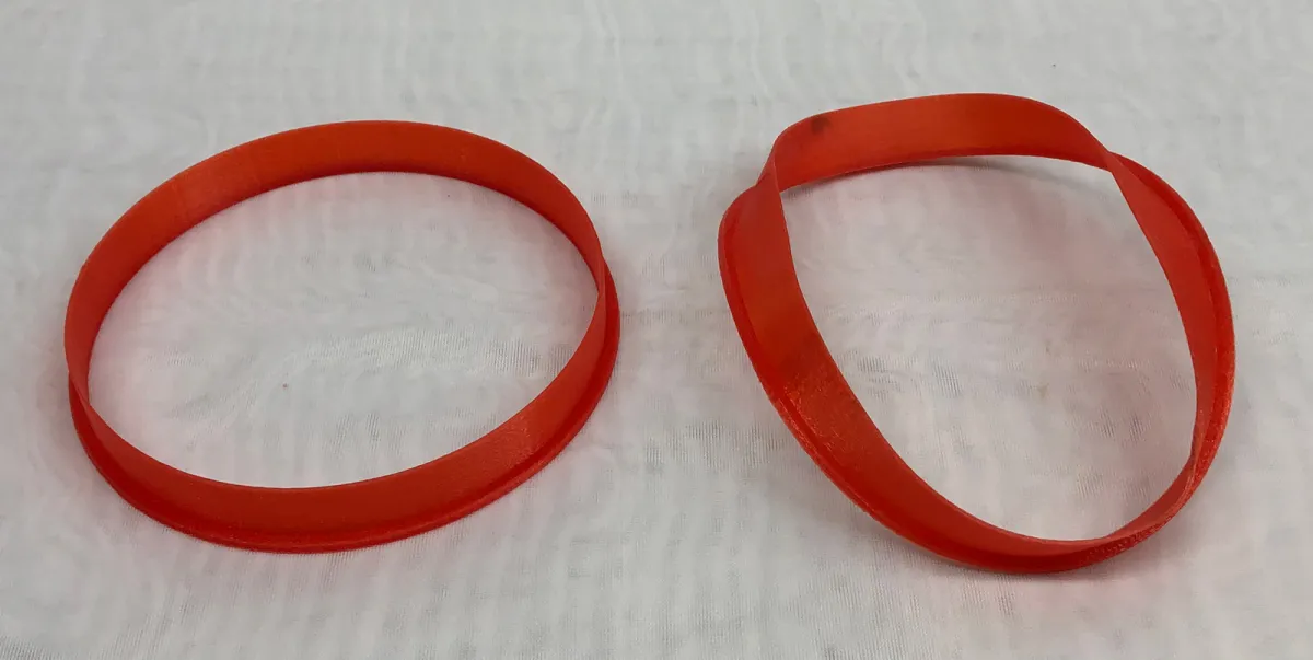 Here is what happens when you put a 3D-printed PLA part in hot water