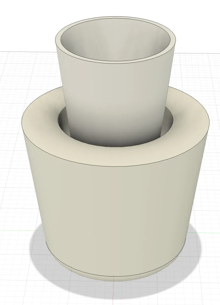 Crucible slip casting mold