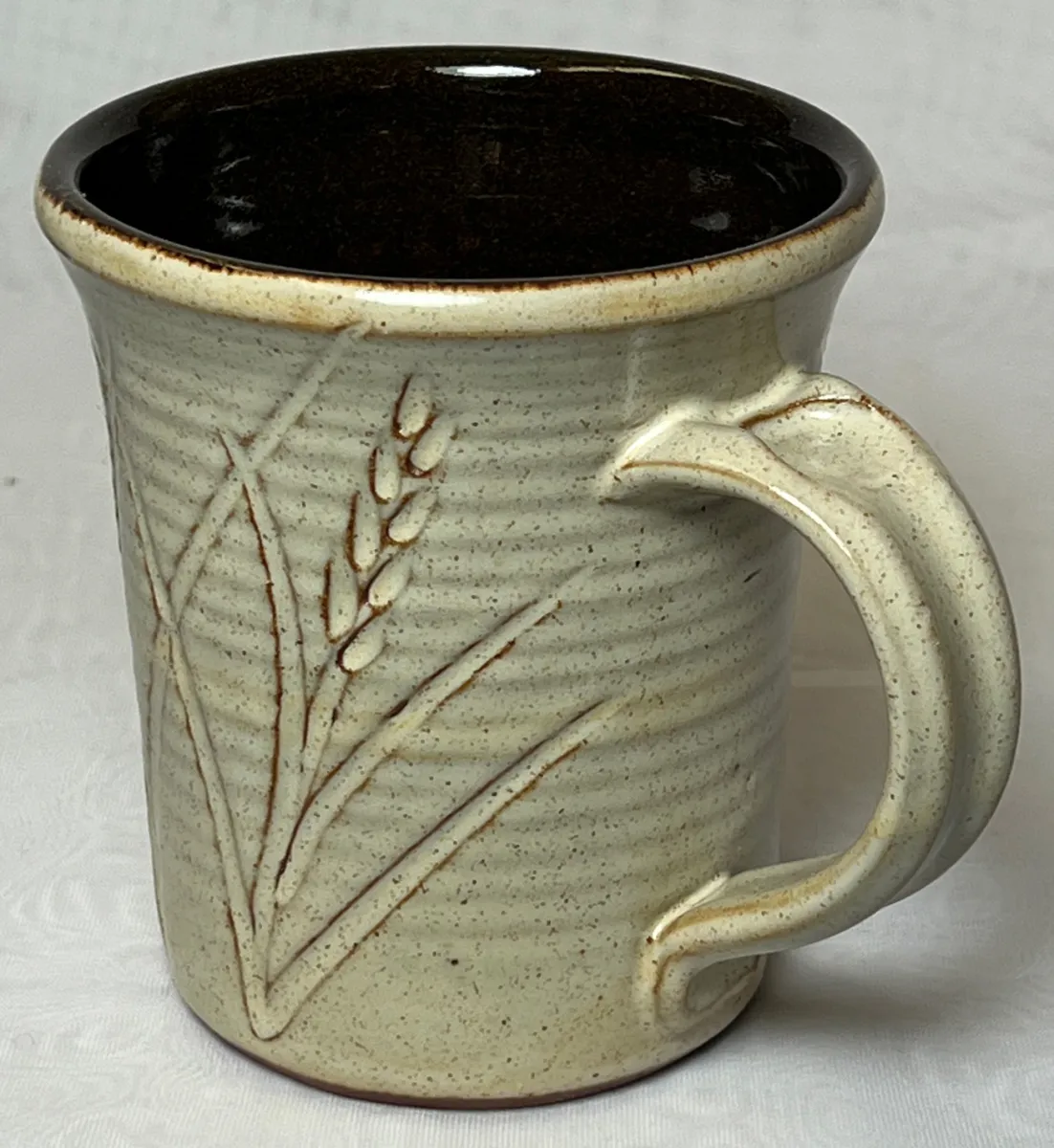 A silky matte oatmeal glaze recipe that is working very well at cone 5