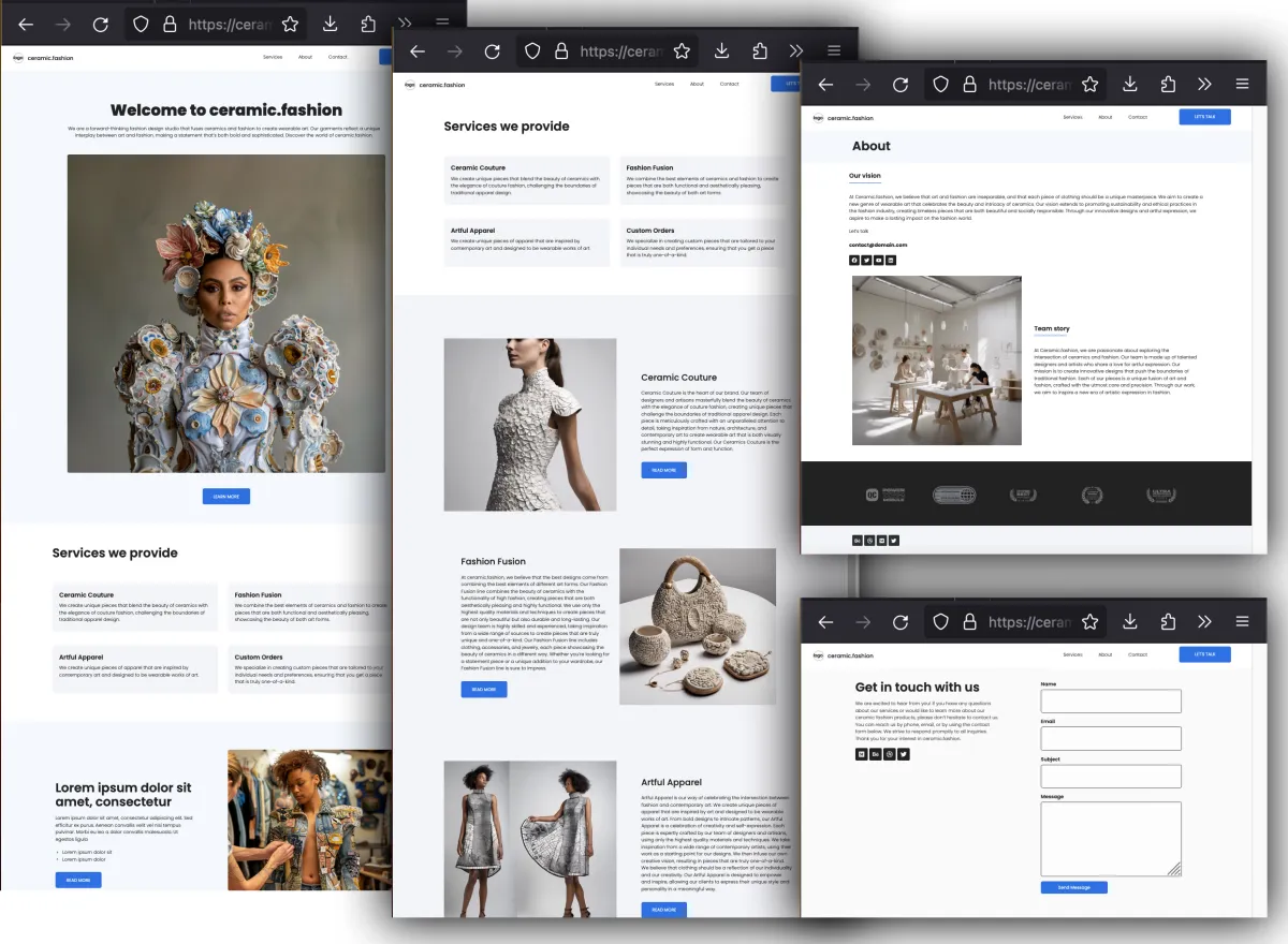 Website created by AI
