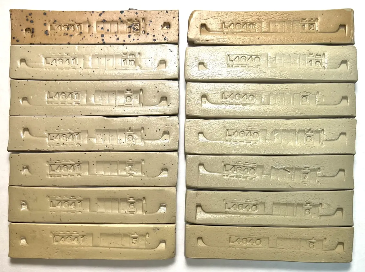 Clays that do not bloat no matter how much they are overfired
