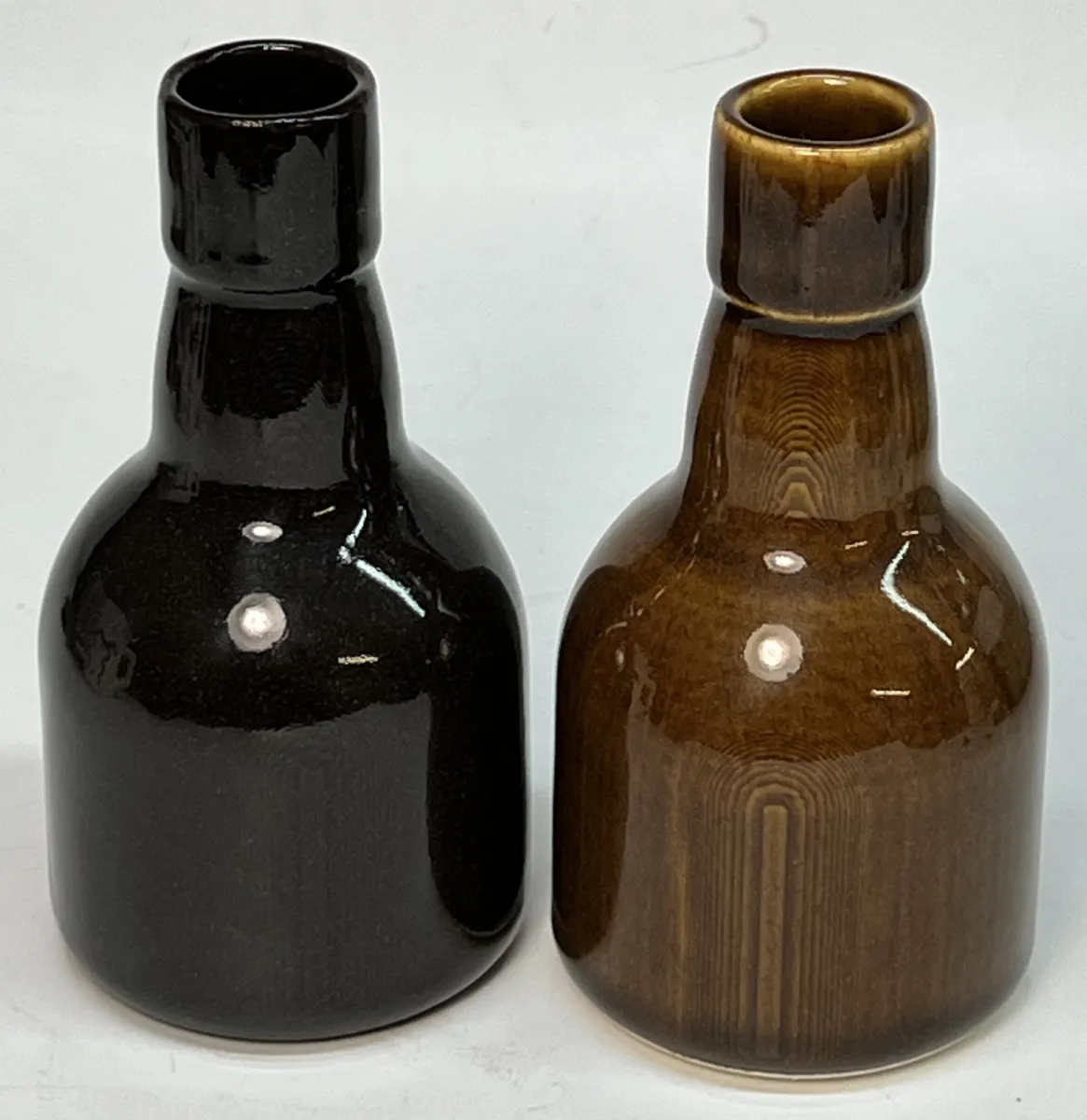 3D printing artifacts on slipcast ceramic bottles