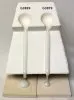 Melt flows of a commercial glaze and my duplicate