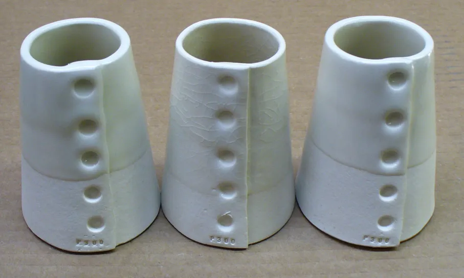 Use a low silica porcelain to craze test your glazes
