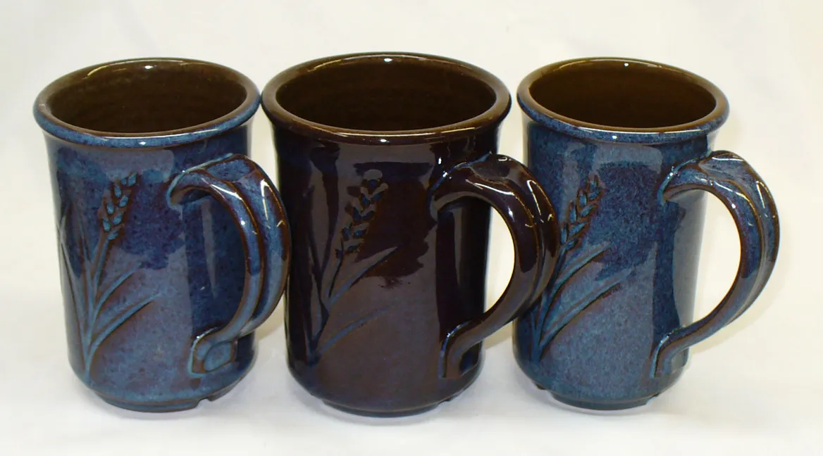 Rutile blue glaze effect completely lost! A temporary solution.