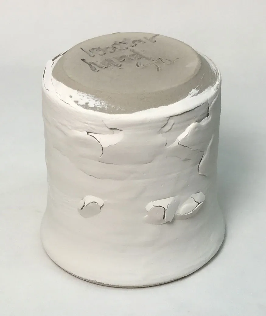 Can you brush a dipping glaze on to leather hard ware? No.