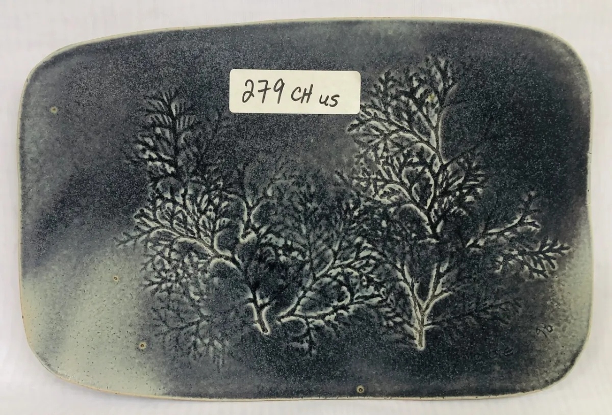 Slab plate by Luke Lindoe