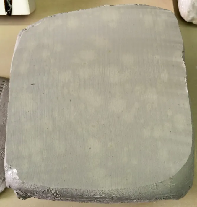Aged commercial clay really needs to be wedged before use