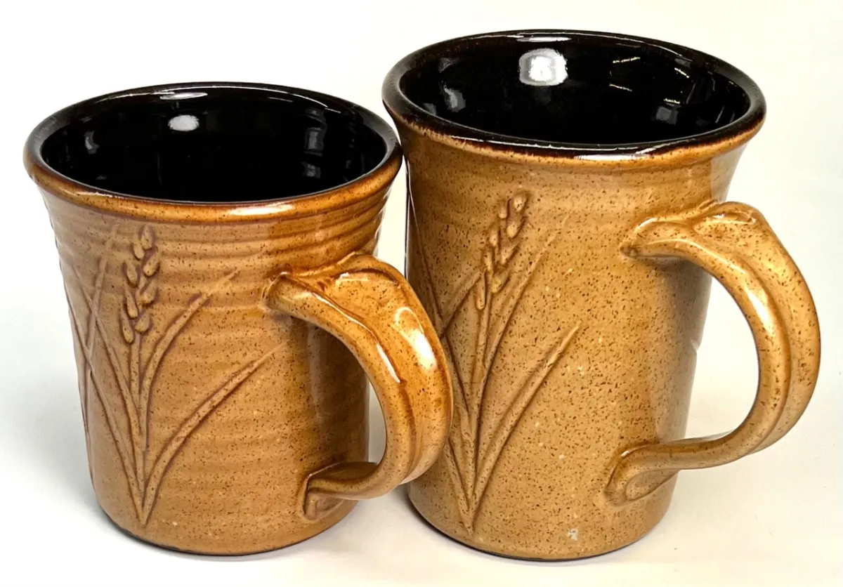 Ravenscrag oatmeal glazed mug