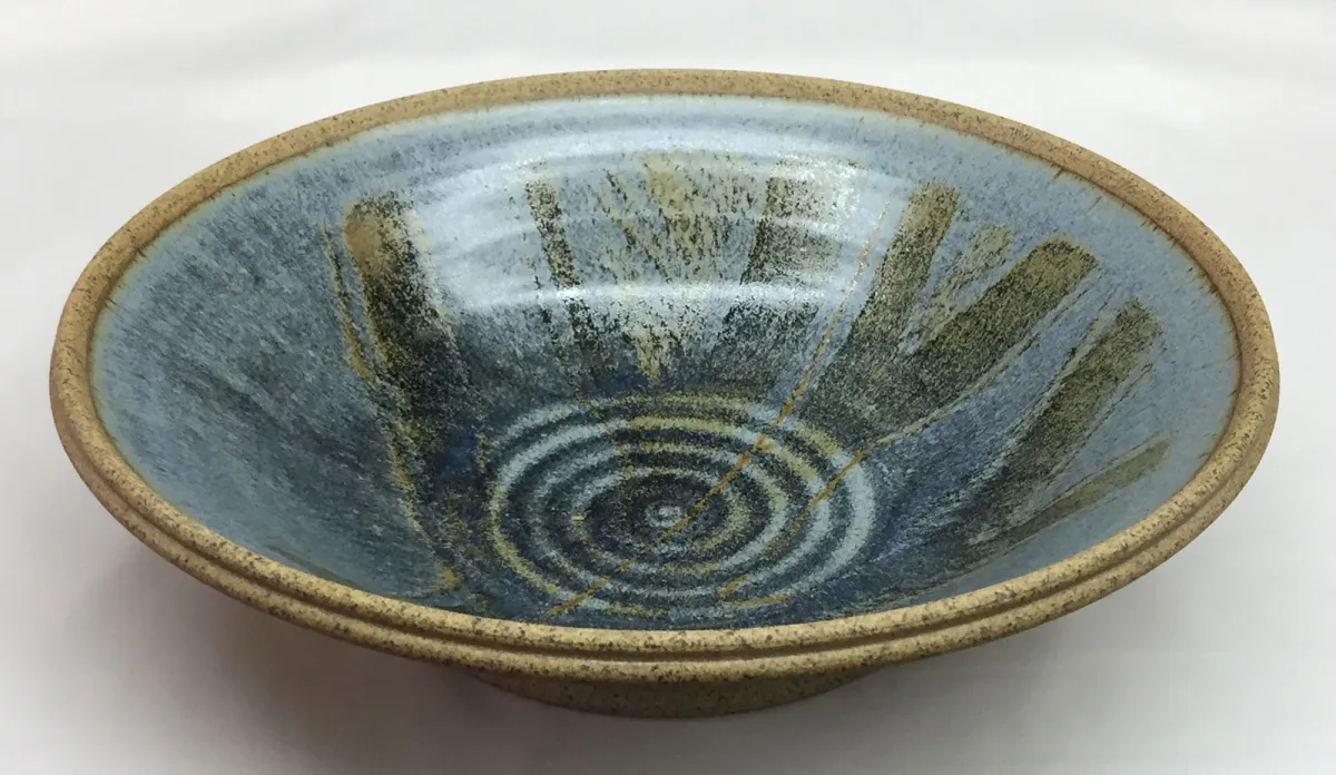 15 inch reduction fired bowl by Tony Hansen