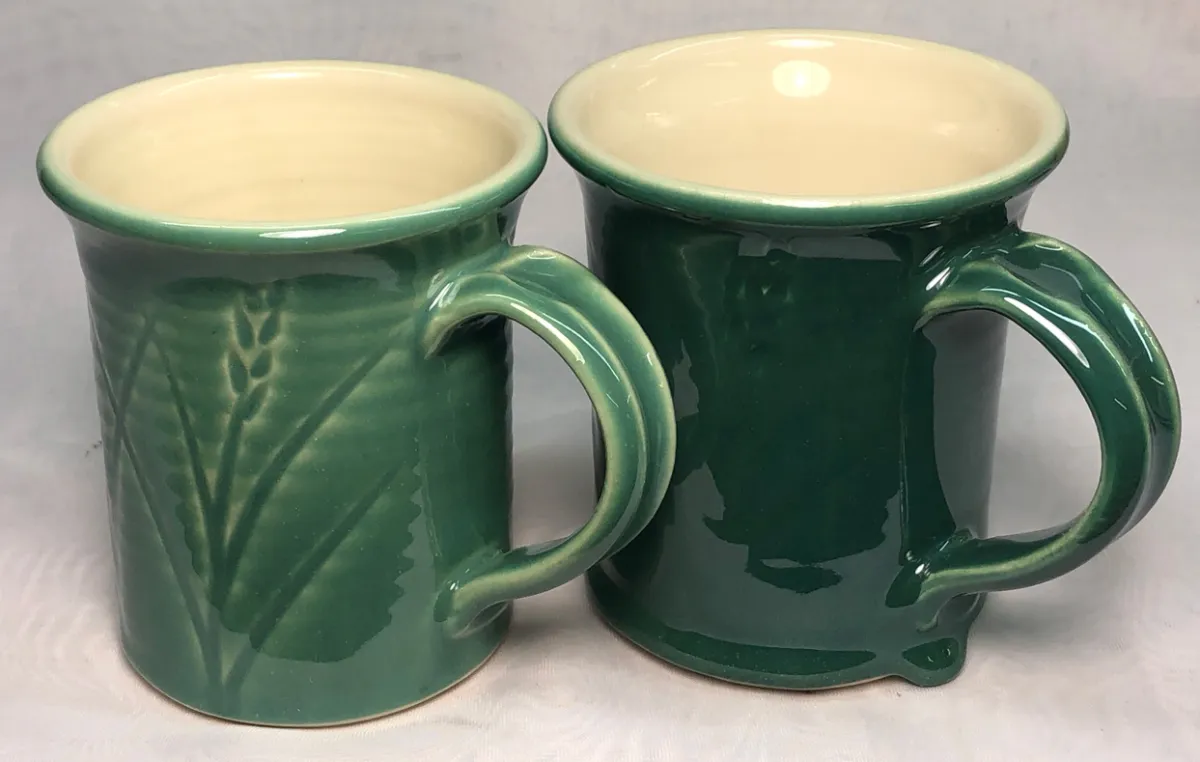 When a fluid-melt glaze is applied too thickly it runs