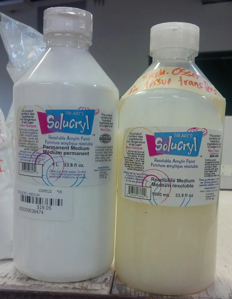 Silk screen mediums