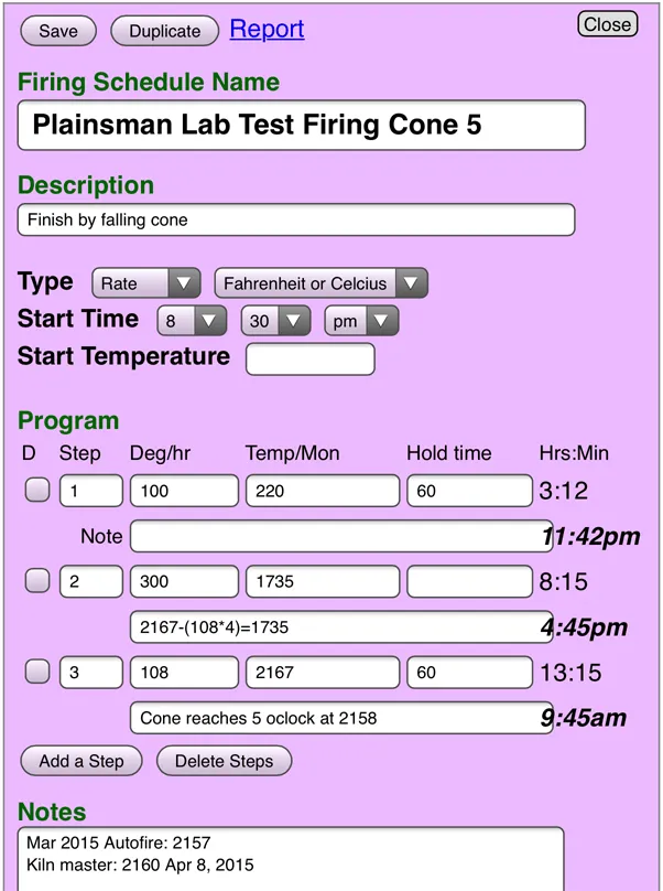 How to get accurate firings with decaying thermocouples
