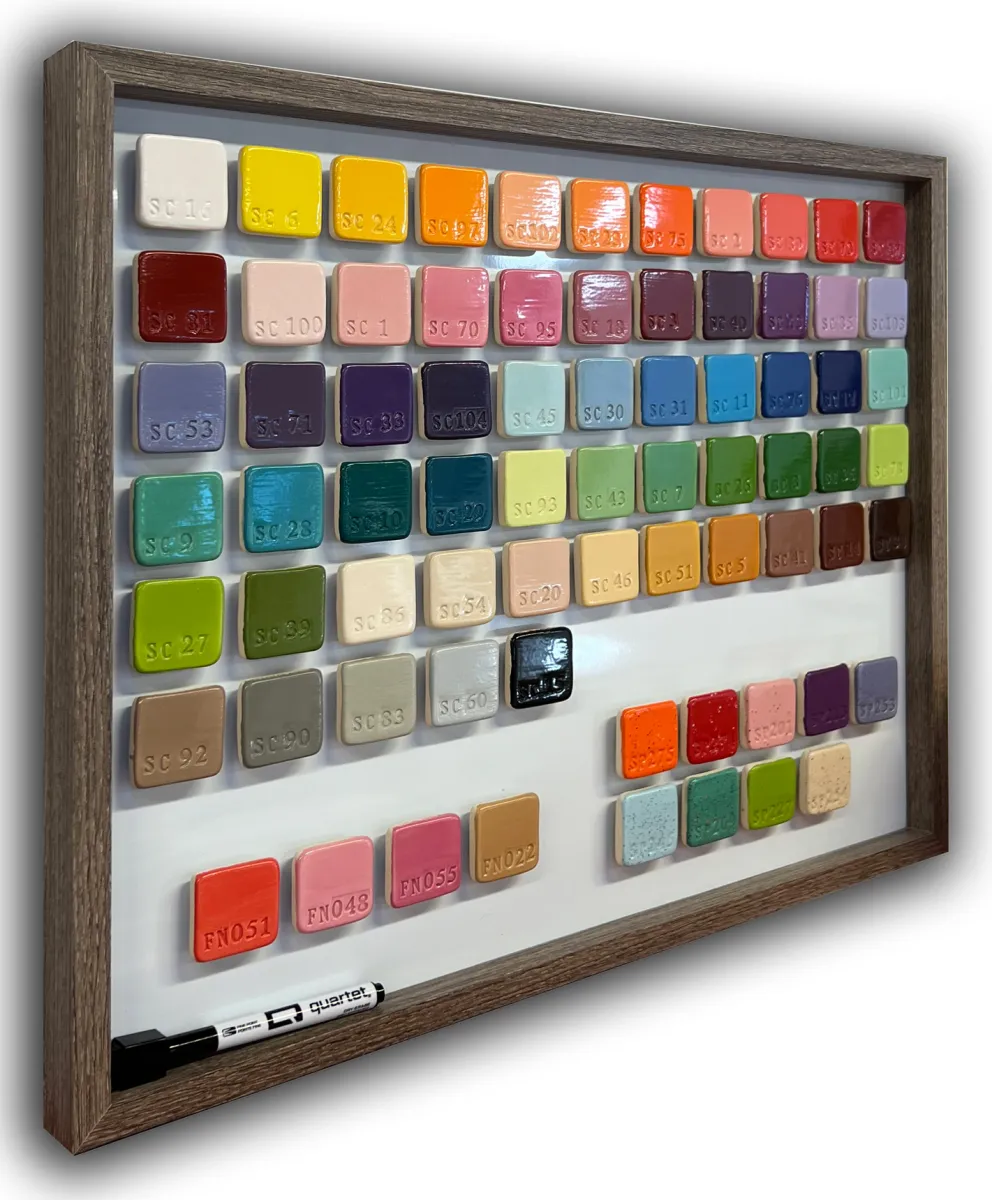 Stroke & Coat colors sample board