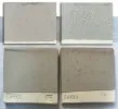 Glaze dried with pinholes
