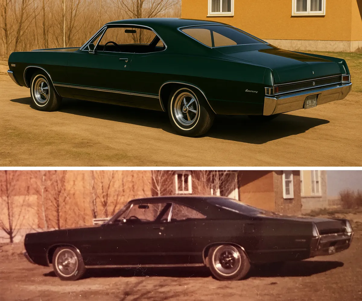 ChatGPT photo recreation example