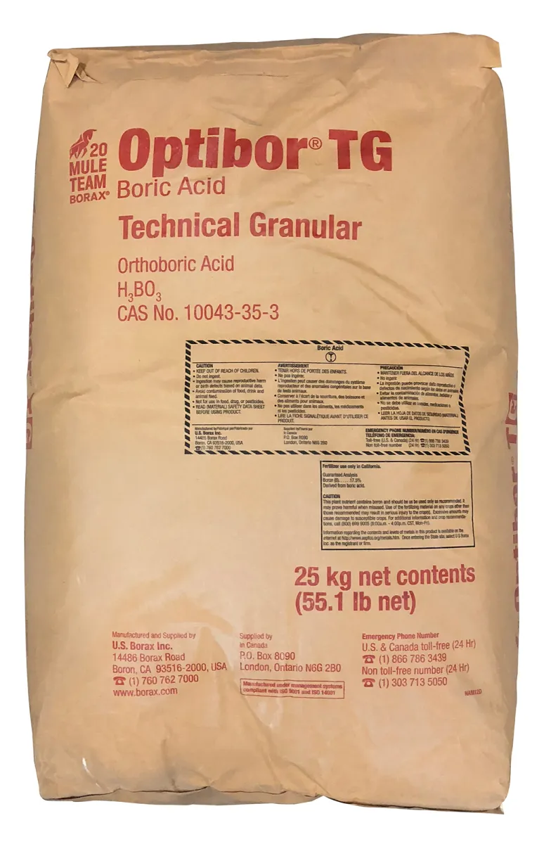 Original Container Bag of Boric Acid
