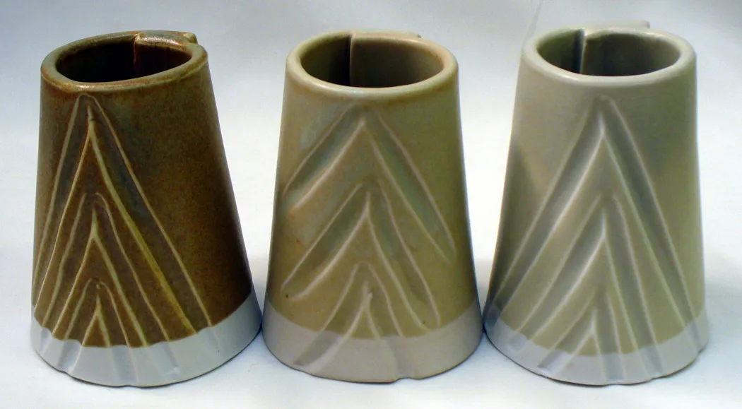 How to turn a dolomite matte white glaze into a bamboo matte