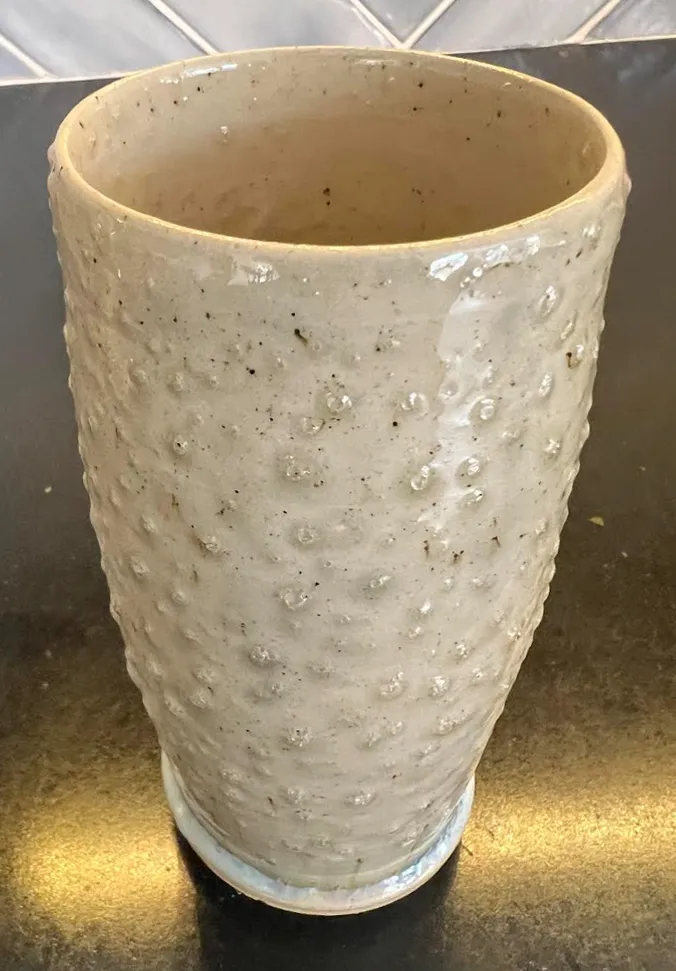 Gerstley Borate glaze blistering