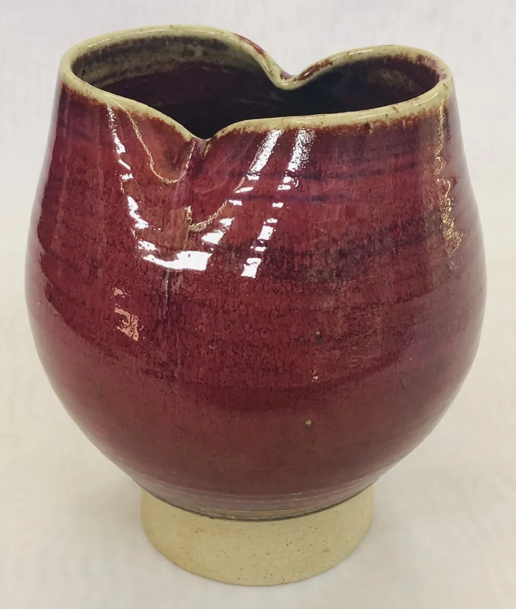 Lindoe copper red bowl