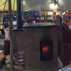 Uzume thermal mass oven in operation