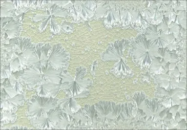 Celestite crystal glaze