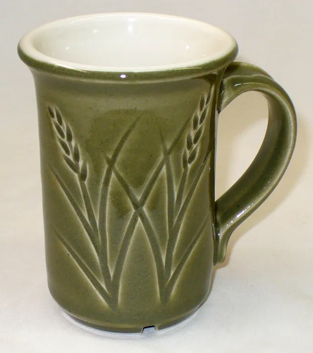 Ravenscrag slip cone 6 celadon on a New Zealand kaolin porcelain