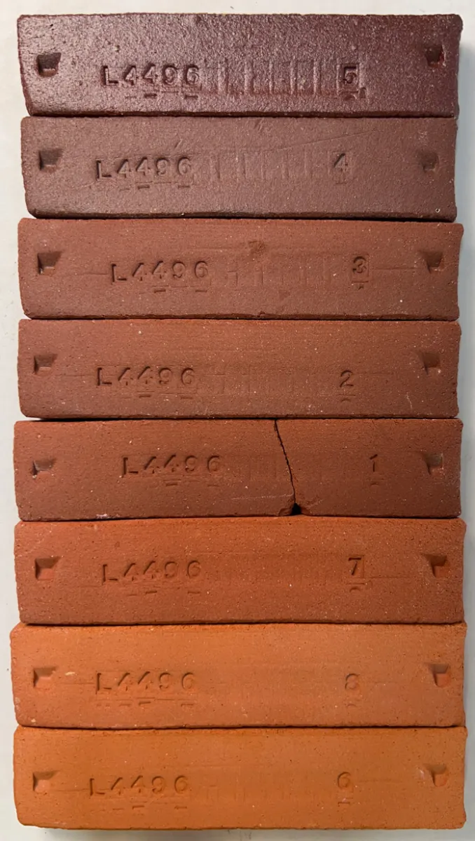 Terra cotta test bars