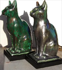 Tin Foil crystal glaze